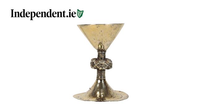 Medieval Irish chalice sells for almost €58,000 at UK auction 
